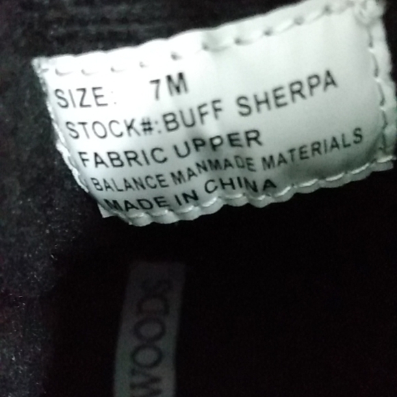 ALPINE WOODS BLACK RED BUFF SHERPA ANKLE BOOTS SIZE 7 NWOT - Picture 8 of 8